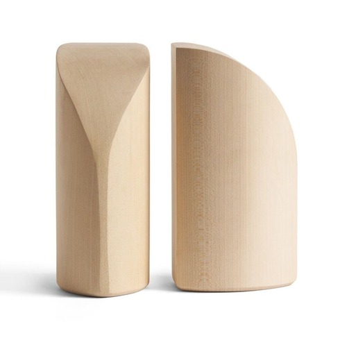 Used 2Modern Ethnicraft Pi Bookends in Sycamore for sale on AptDeco