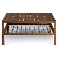 Article Callais 35.5" Outdoor Coffee Table - Latte Brown