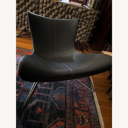 Used BoConcept Imola Black Leather Armchair for sale on AptDeco