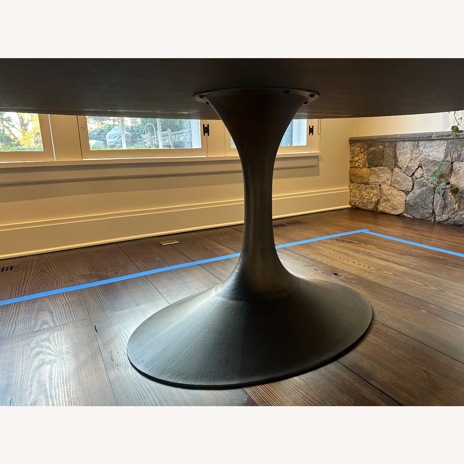 Restoration Hardware 96” Aero Oval Dining Table - image-3