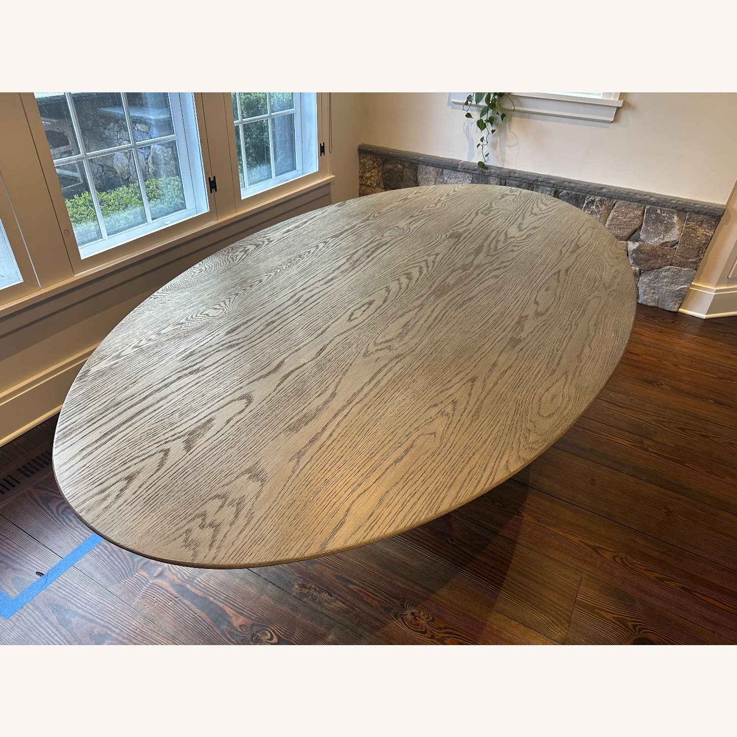 Restoration Hardware 96” Aero Oval Dining Table - image-2