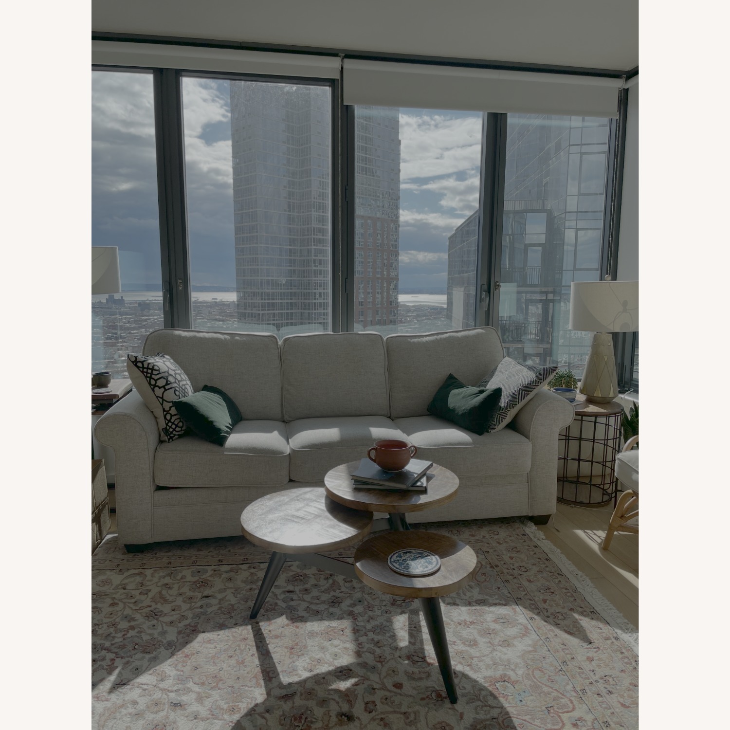 Havertys 3+ Seater Custom Sofa - image-1