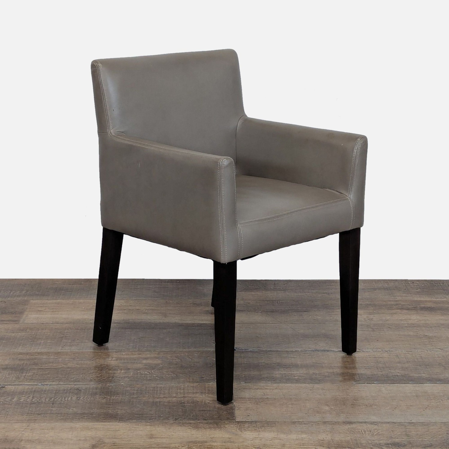 West Elm Leather Dining Chairs Set of Six  - image-2