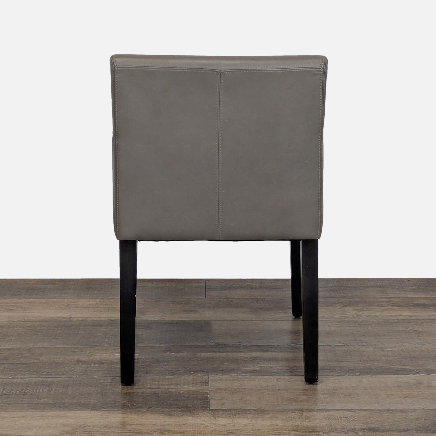 West Elm Leather Dining Chairs Set of Six  - image-4