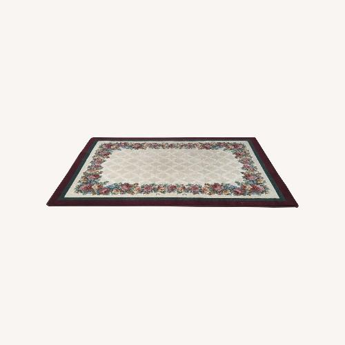 Used Floral Persian 5x7 Area Rug for sale on AptDeco
