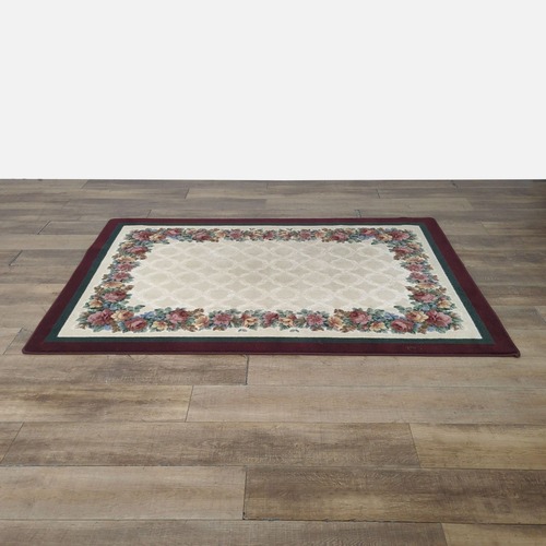 Used Floral Persian 5x7 Area Rug for sale on AptDeco