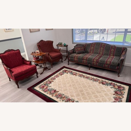 Used Floral Persian 5x7 Area Rug for sale on AptDeco