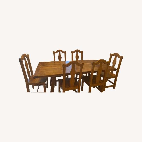 Used Natural Wood Dining Sets for sale on AptDeco