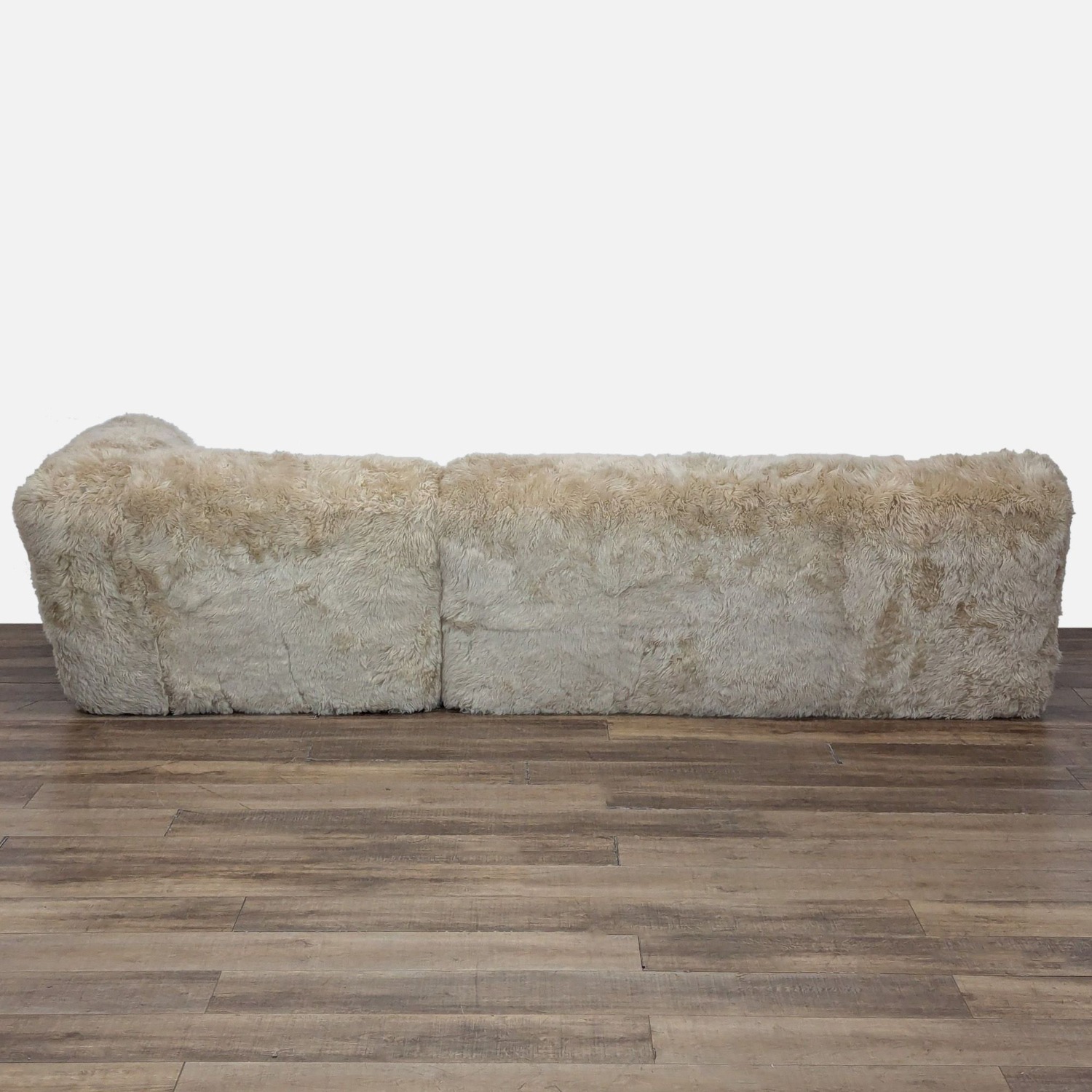 Restoration Hardware Yeti Sheepskin Sectional - image-3