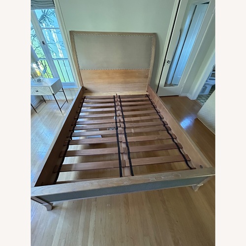 Used Arhaus Queen Bed Frame and Headboard  for sale on AptDeco