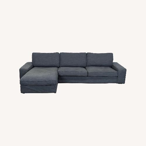 Used IKEA Kivik Sectional Sofa with Chaise for sale on AptDeco