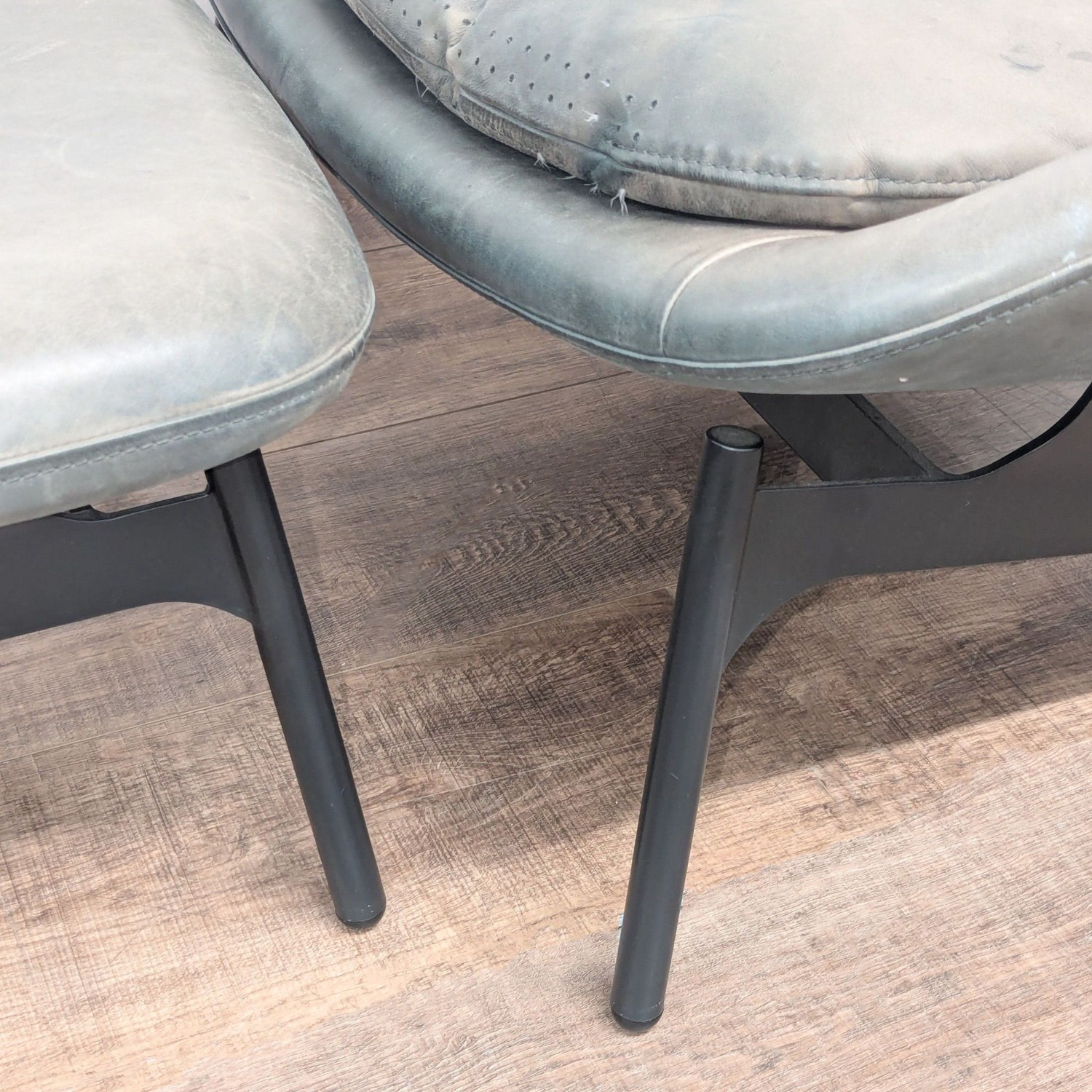 Blu Dot Field Modern Lounge Chair and Ottoman - image-5