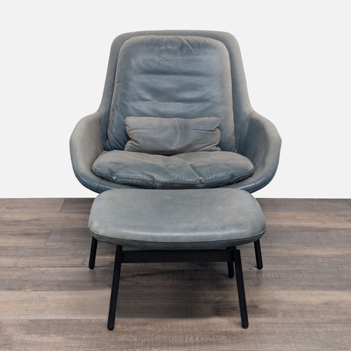 Used Blu Dot Field Modern Lounge Chair and Ottoman for sale on AptDeco