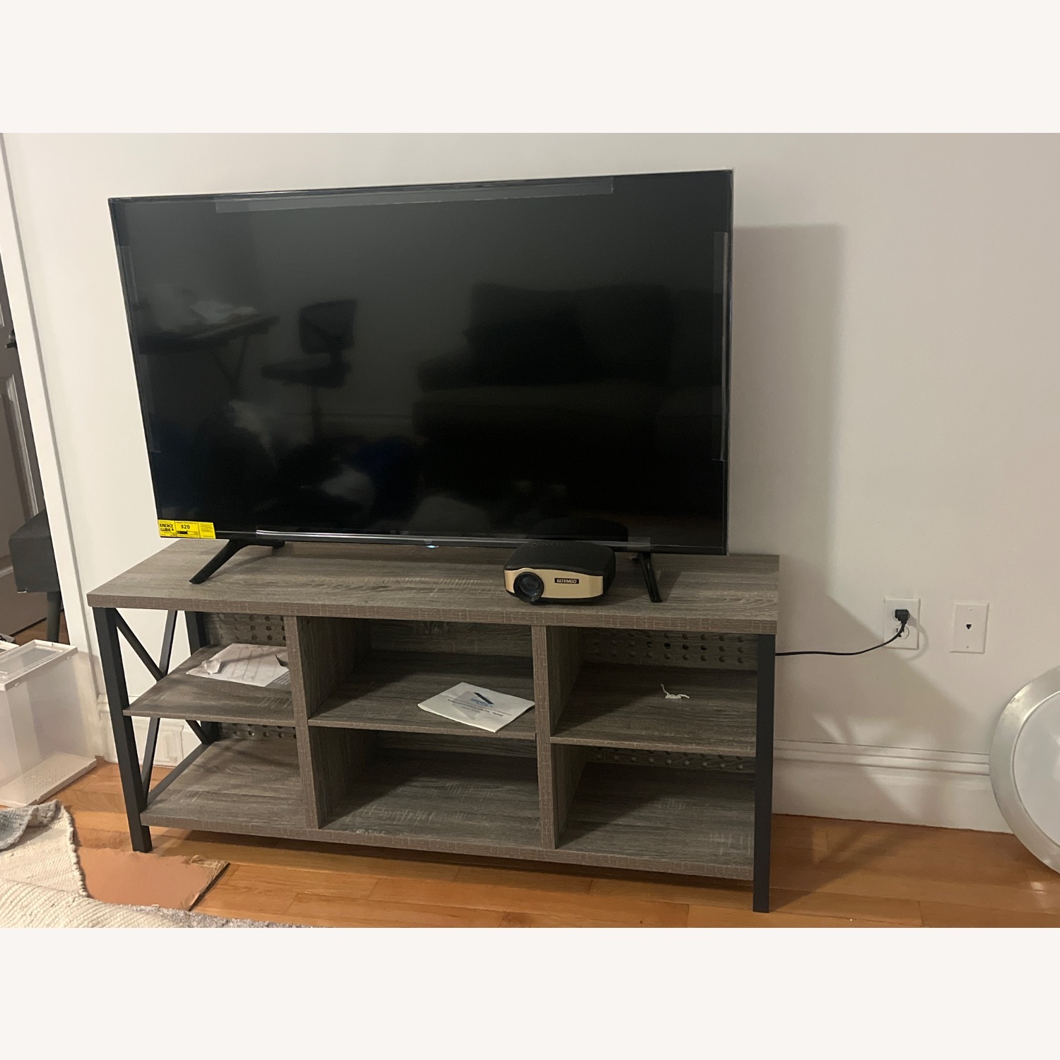 Amazon Dark Gray Media Storage - image-1