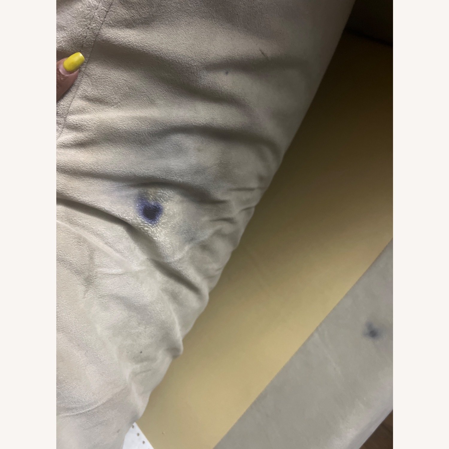 West Elm Verona Silver Chaise  - image-2