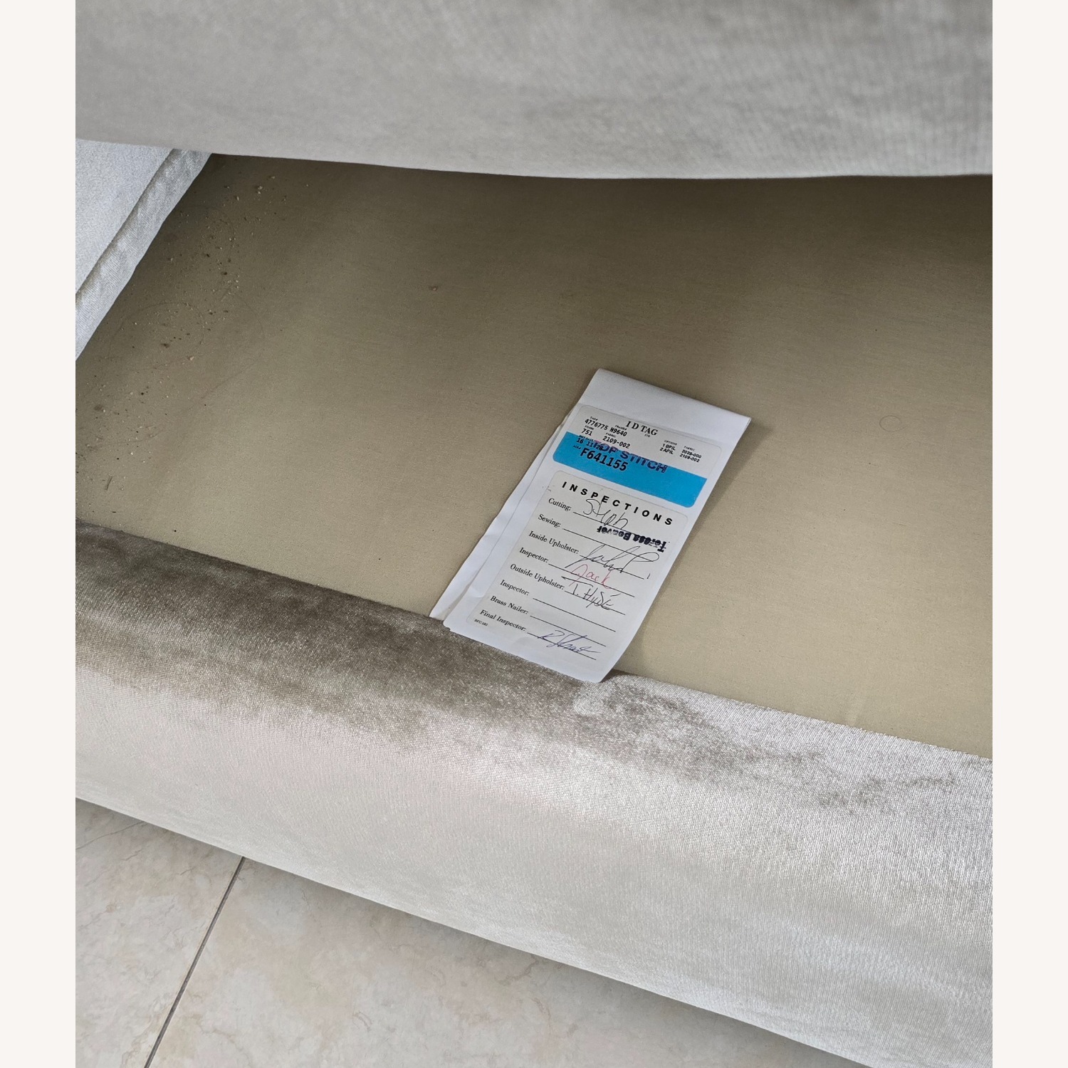 Bernhardt Light Gray Sectional Sofa - image-6