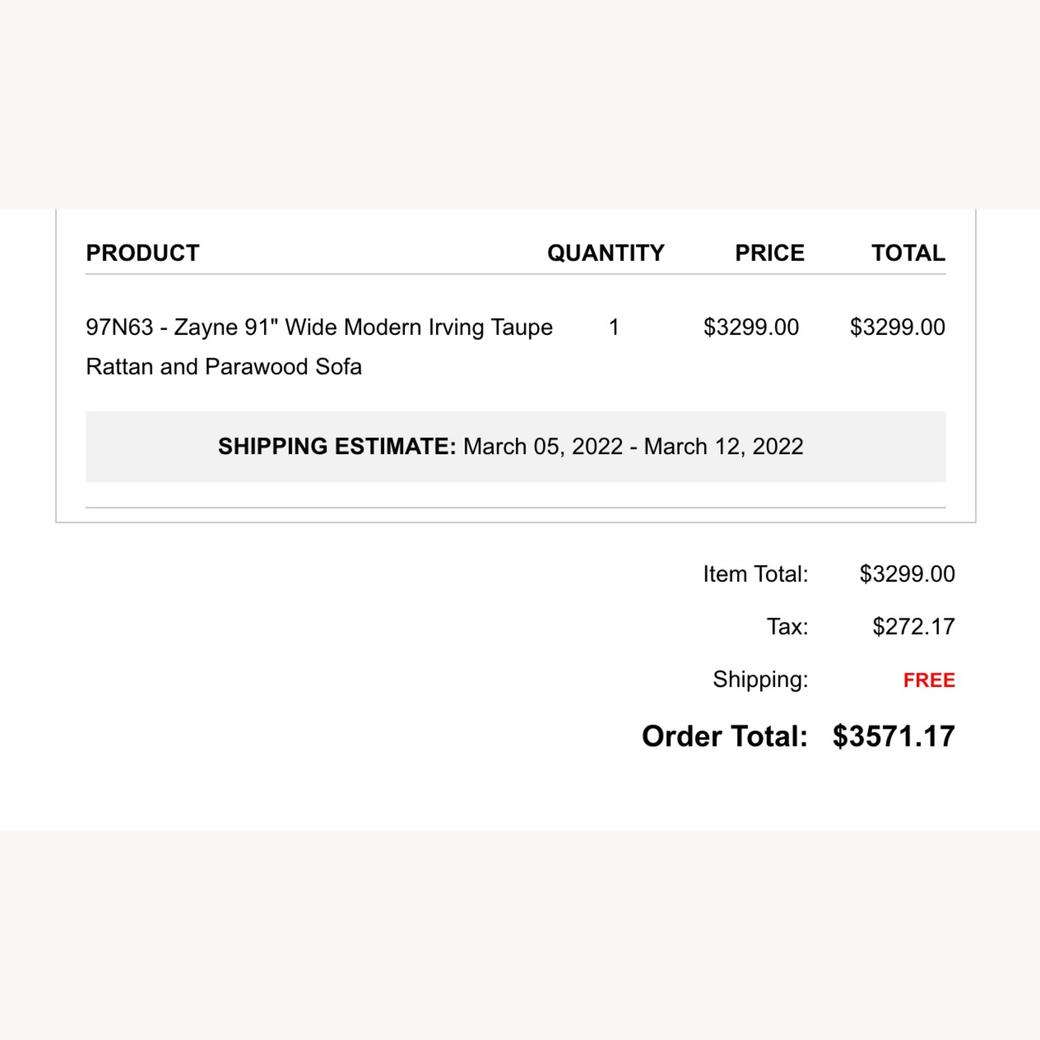 Four Hands Zayne Sofa - image-11