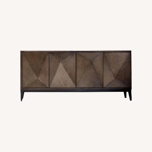 Used Arhaus Geometric Media Console for sale on AptDeco