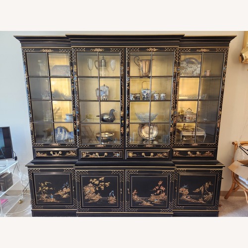 Used Drexel Chinoiserie Display Cabinet for sale on AptDeco