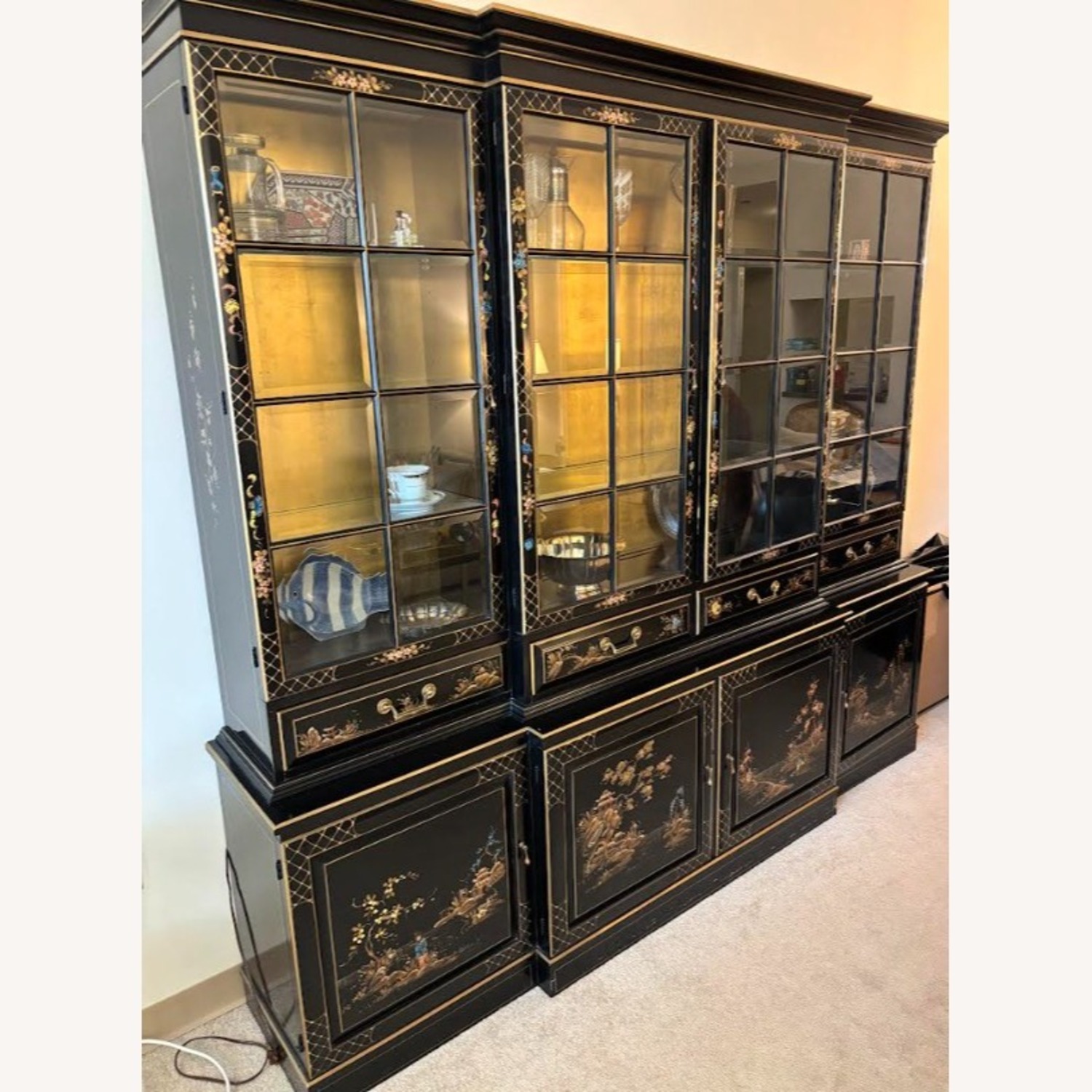 Drexel Chinoiserie Display Cabinet - image-2