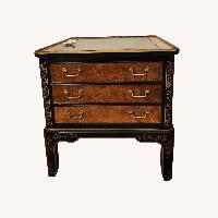 Drexel Et Cetera 3-Drawer End Table W Glass Top
