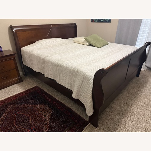 Used King bed for sale on AptDeco