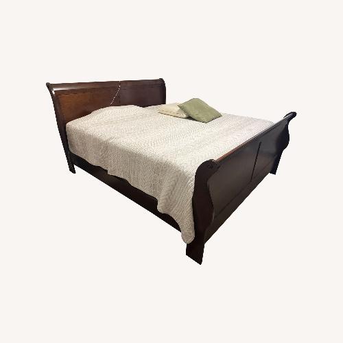Used King bed for sale on AptDeco