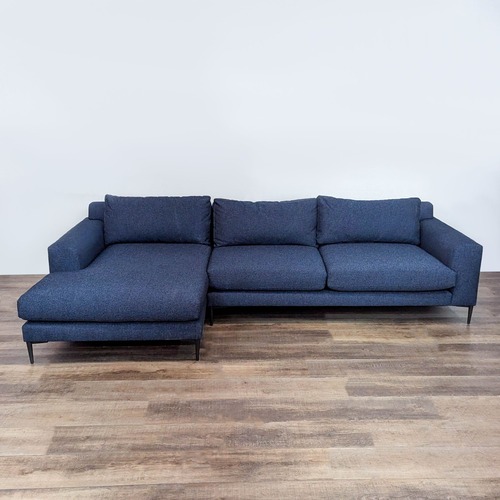 Used West Elm Harper Modern 2-Piece Chaise Sectional for sale on AptDeco