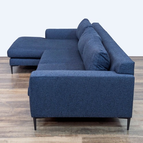 Used West Elm Harper Modern 2-Piece Chaise Sectional for sale on AptDeco