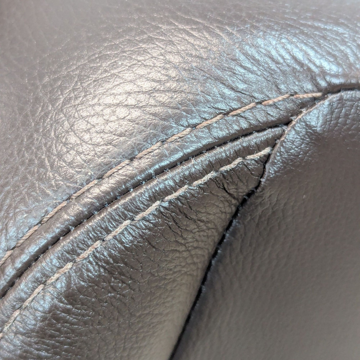 Palliser Triple Power Reclining Leather Sofa - image-13