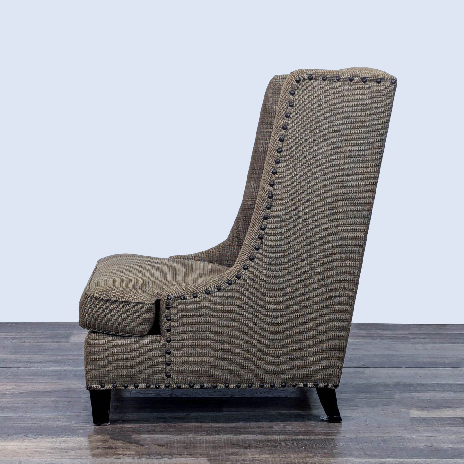Bernhardt Wingback Lounge Chair with Tufted Design - image-4
