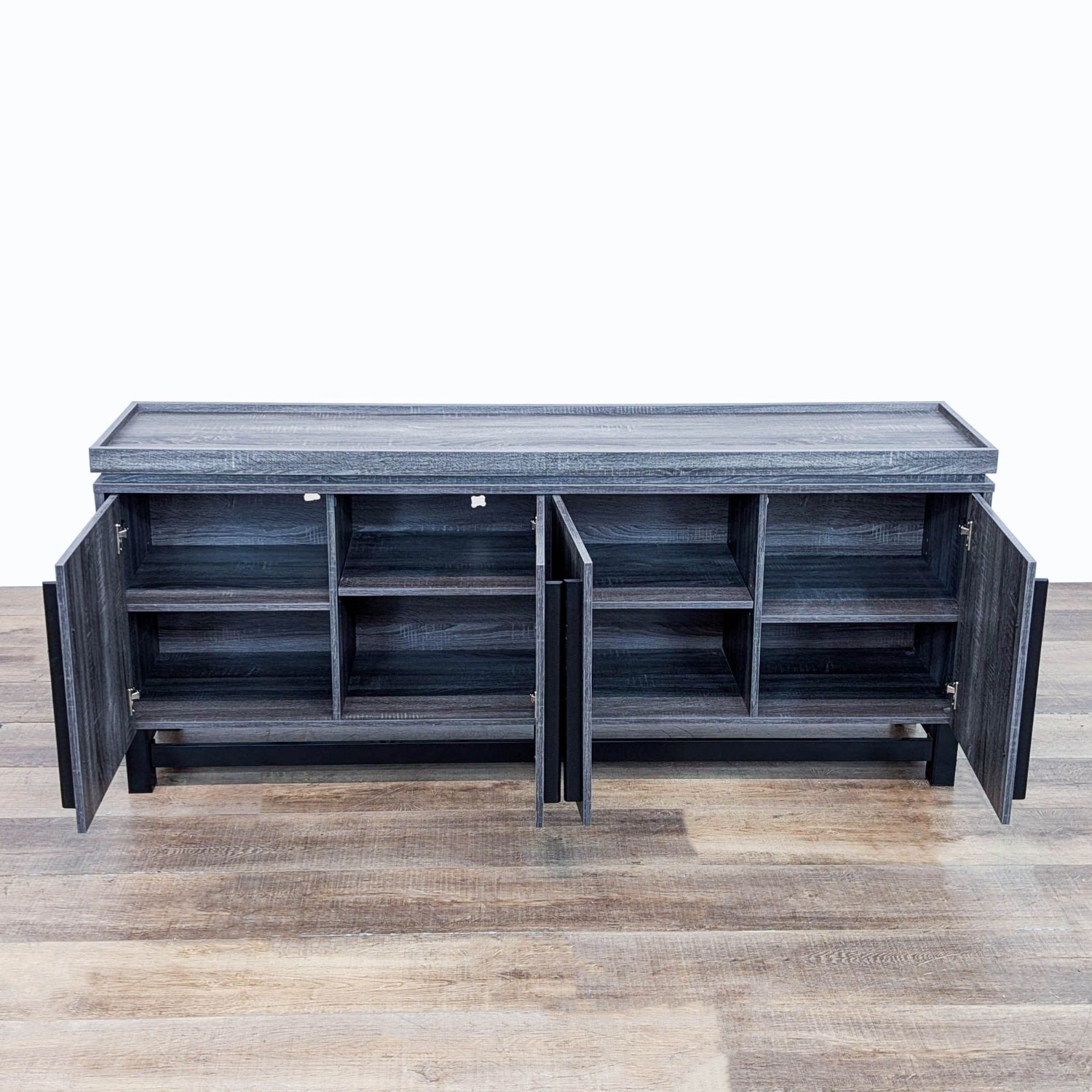 Gray Wash Media Console - image-2