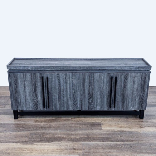 Used Gray Wash Media Console for sale on AptDeco