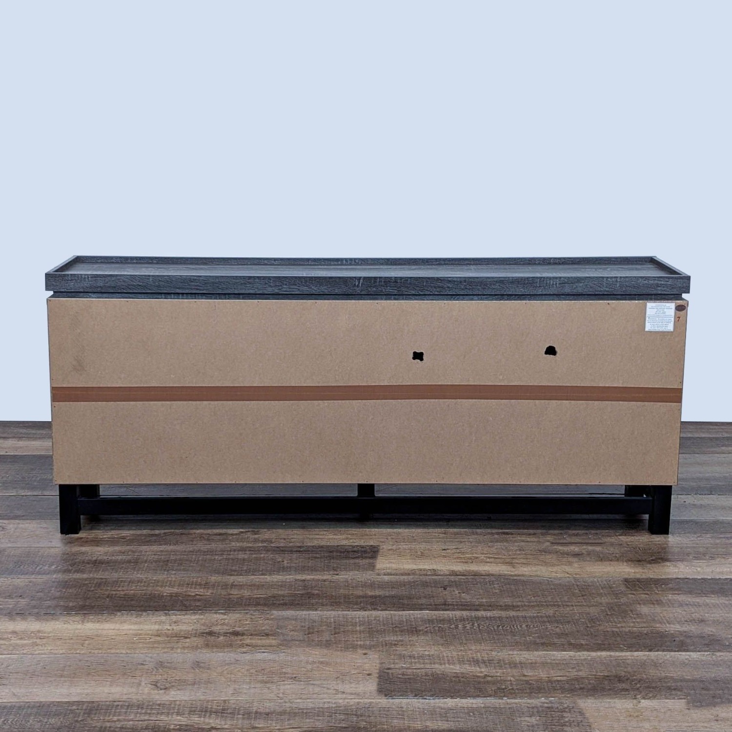 Gray Wash Media Console - image-3