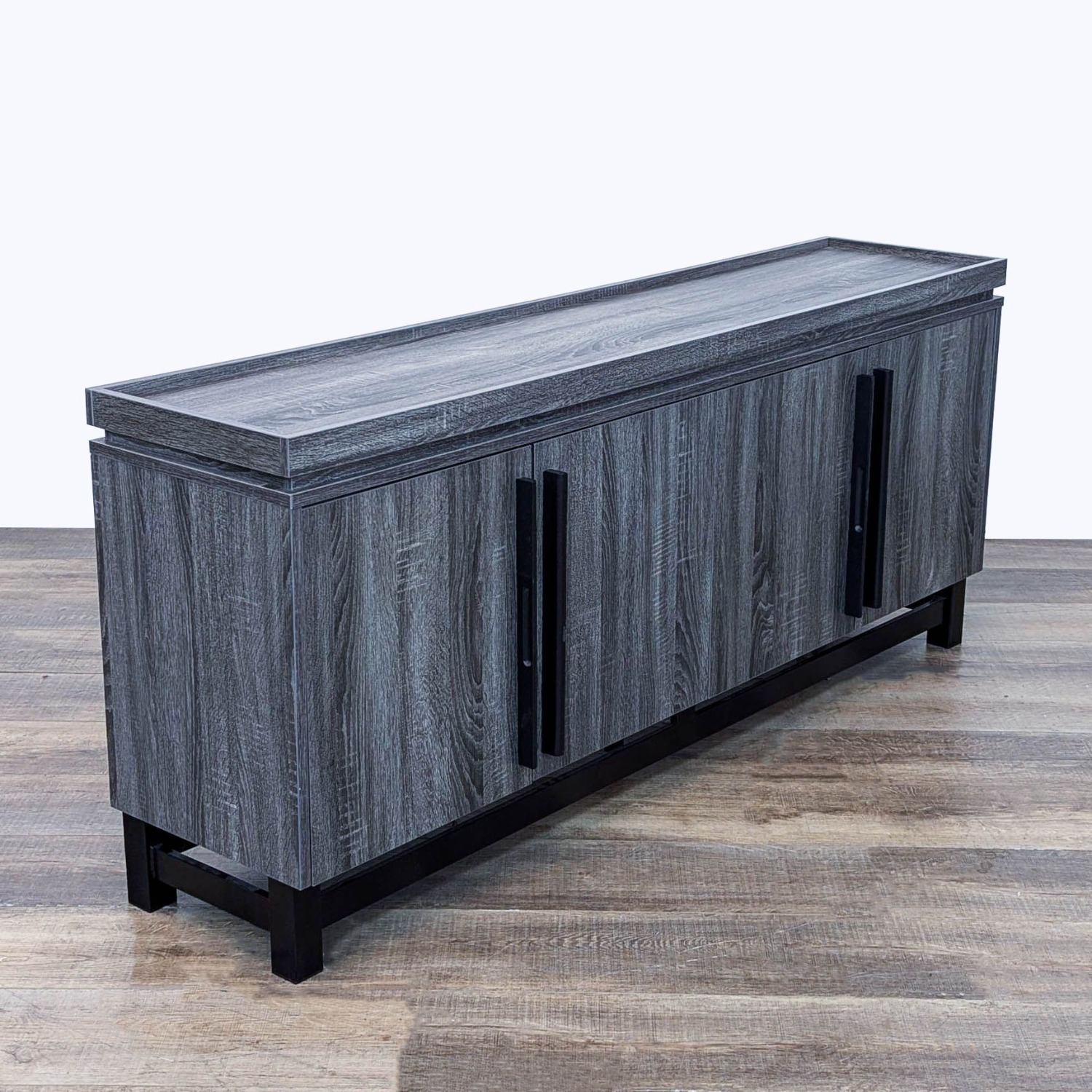 Gray Wash Media Console - image-1