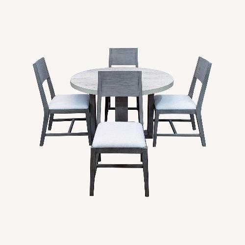Used Living Spaces Vanya Modern 5 Piece Dining Set for sale on AptDeco