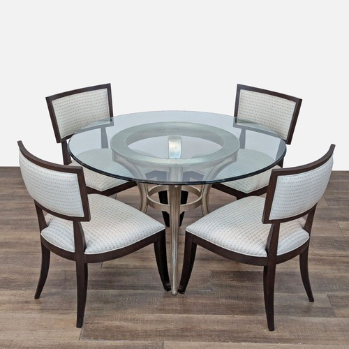 Used Ethan Allen Contemporary 5-Piece Dining Set for sale on AptDeco
