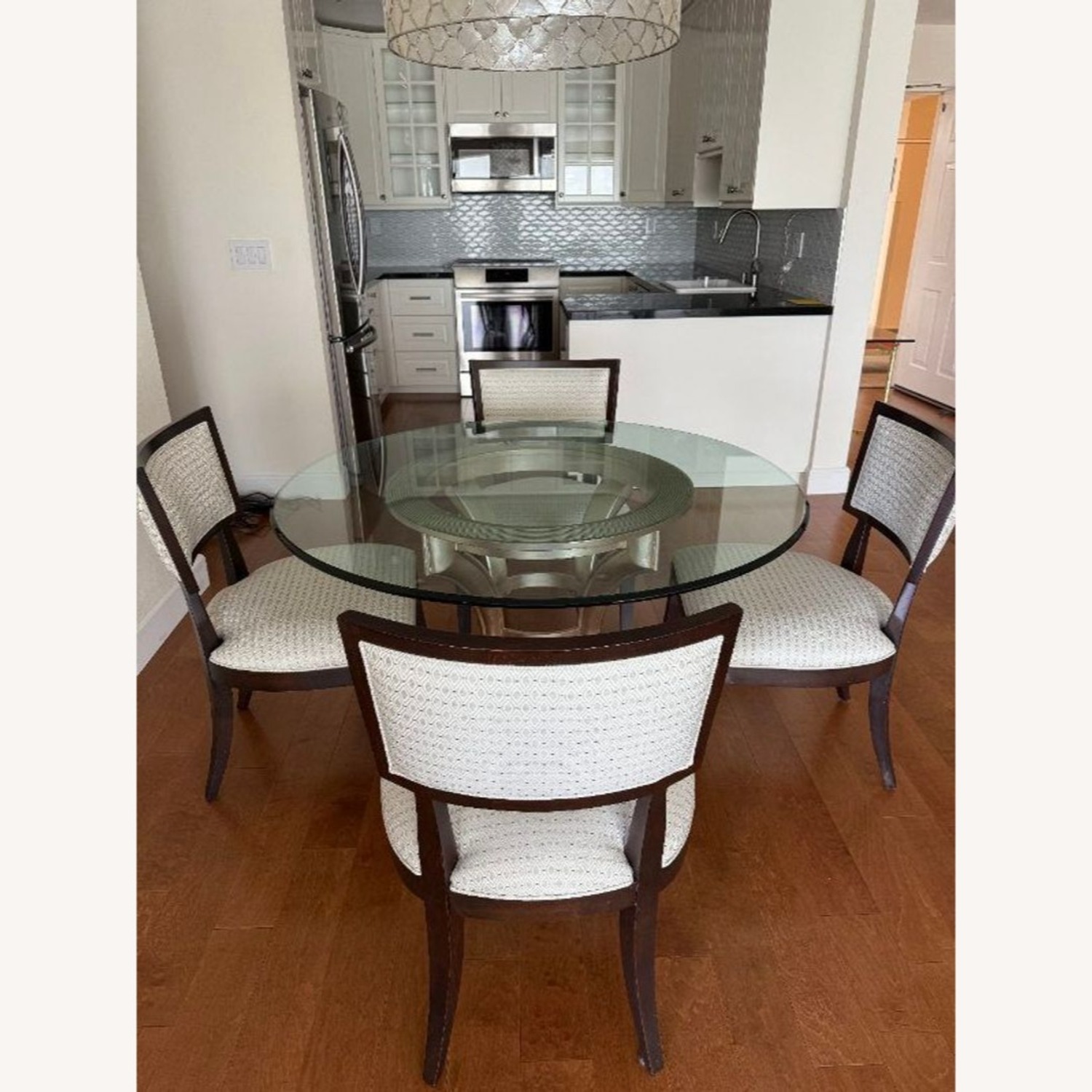 Ethan Allen Contemporary 5-Piece Dining Set - image-7