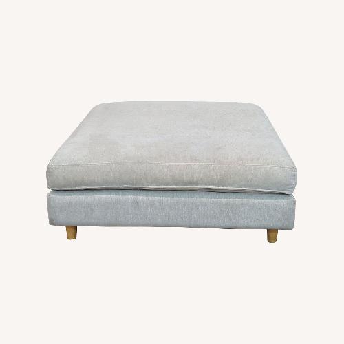 Used Gray Ottoman/Coffee Table for sale on AptDeco