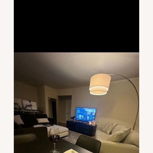 Used Gray Ottoman/Coffee Table for sale on AptDeco