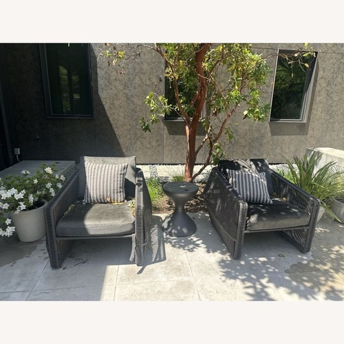 Used Holly Hunt Scarab Modern Outdoor Lounge Chair for sale on AptDeco