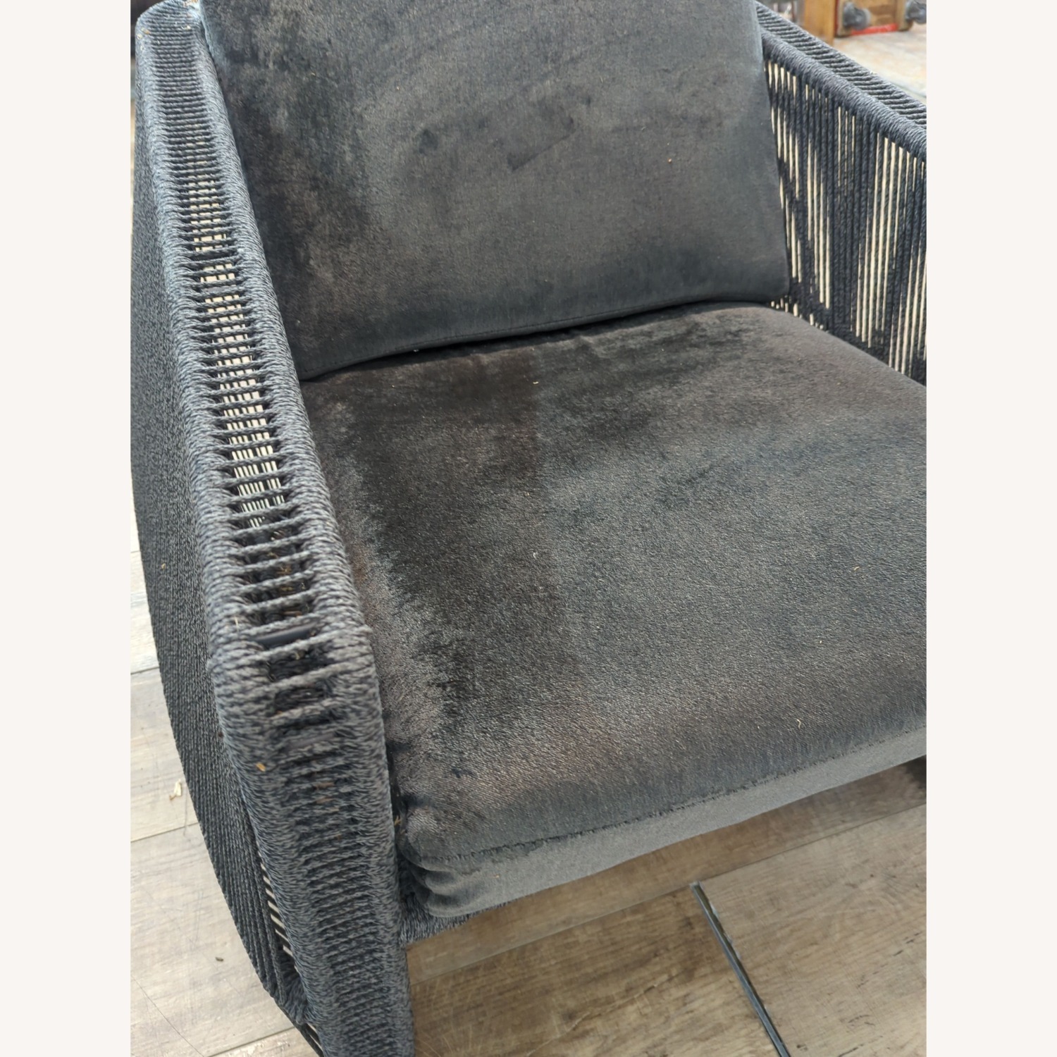 Holly Hunt Scarab Modern Outdoor Lounge Chair - image-5