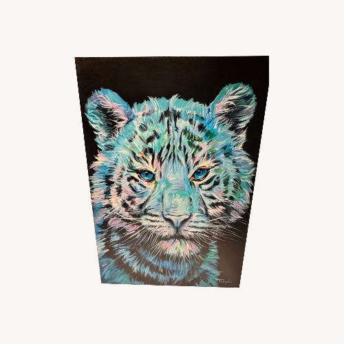 Used The Blue Eyes‚Original Painting by Trayko Popov for sale on AptDeco