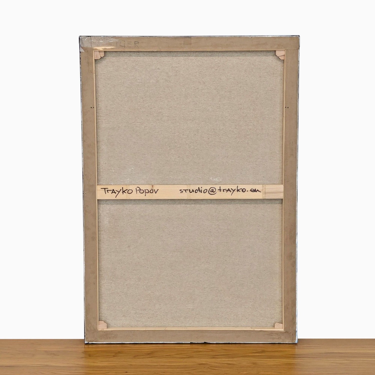 The Blue Eyes‚Original Painting by Trayko Popov - image-2