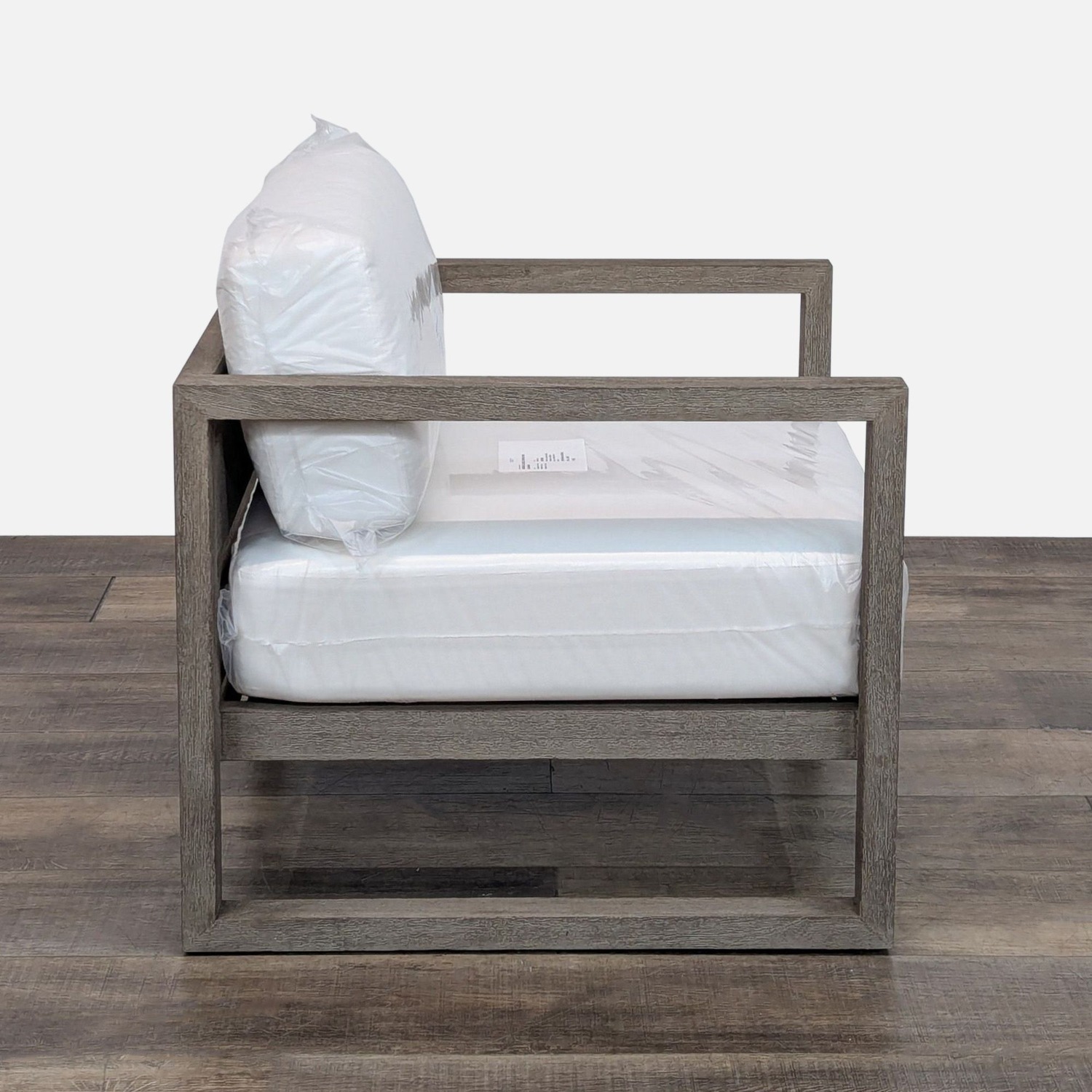 Restoration Hardware Aegean Teak Outdoor Lounge Chair - image-2