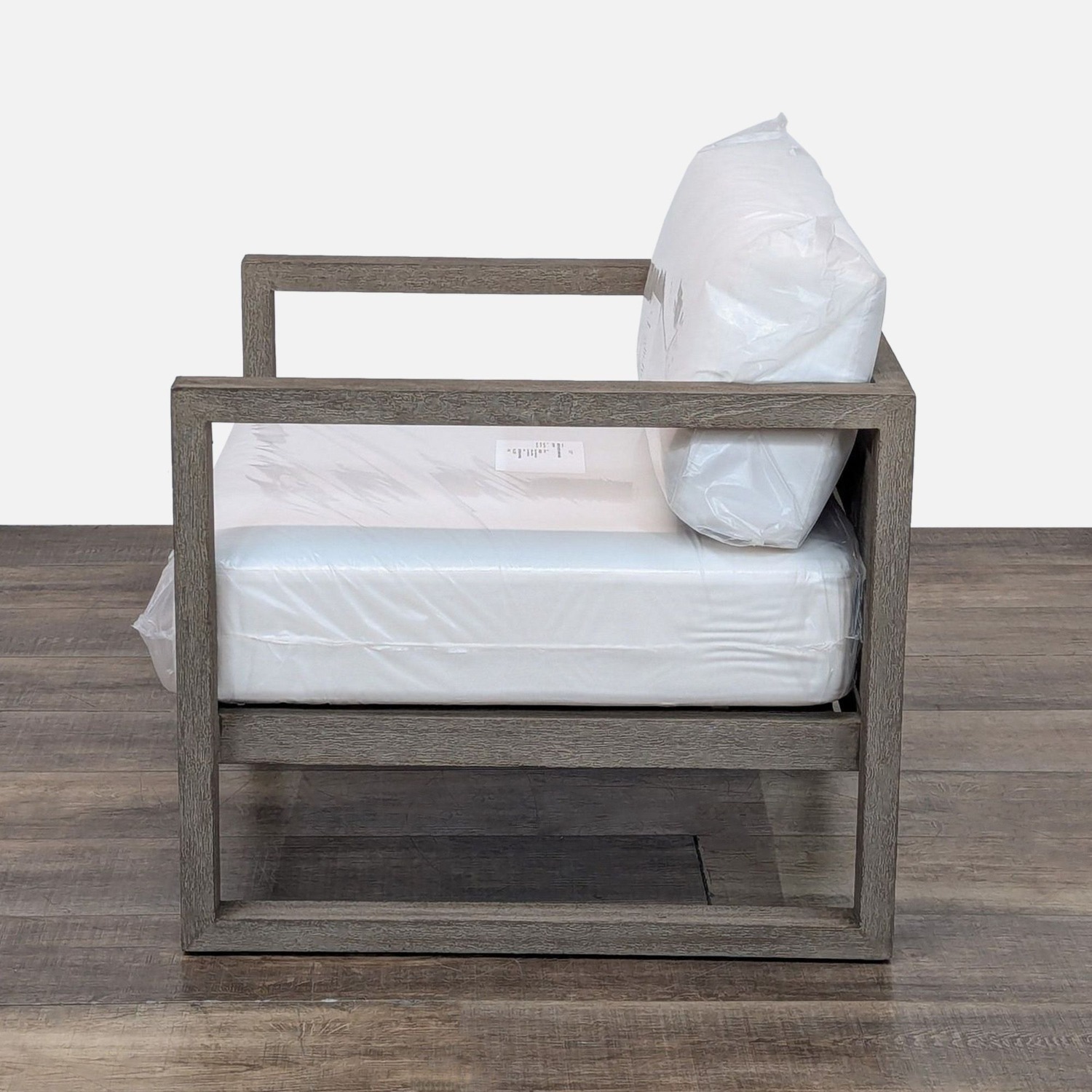 Restoration Hardware Aegean Teak Outdoor Lounge Chair - image-4