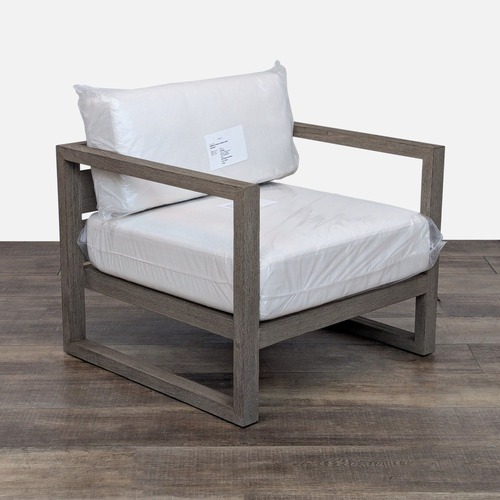 Used Restoration Hardware Aegean Teak Outdoor Lounge Chair for sale on AptDeco