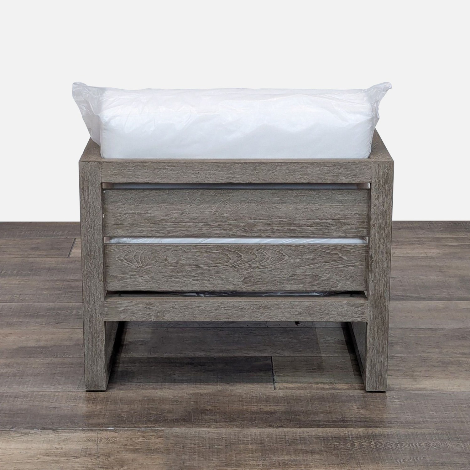 Restoration Hardware Aegean Teak Outdoor Lounge Chair - image-3