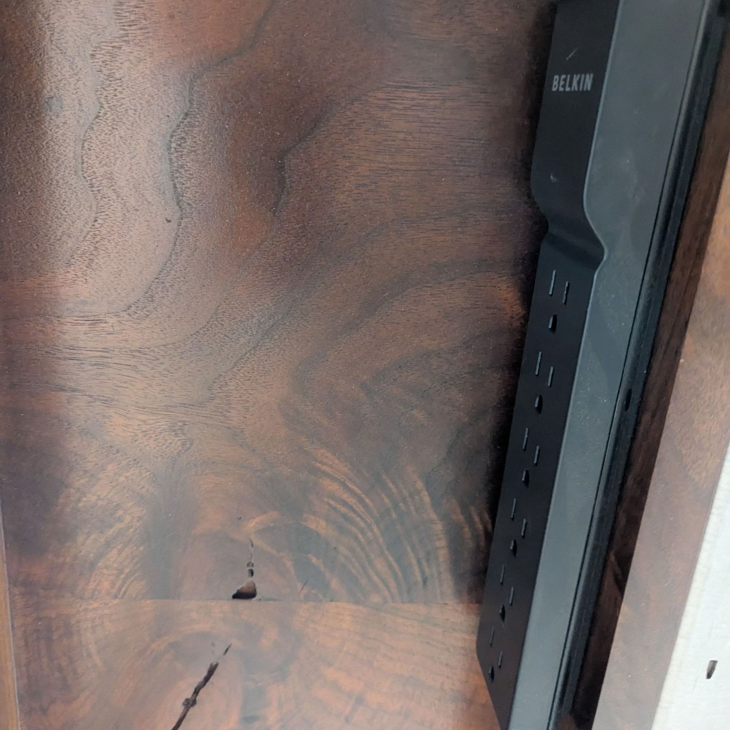 Industrial Metal and Wood Desk with Drawers	 - image-4