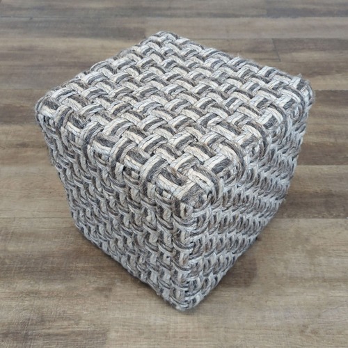 Used Surya Cordoba Pouf for sale on AptDeco